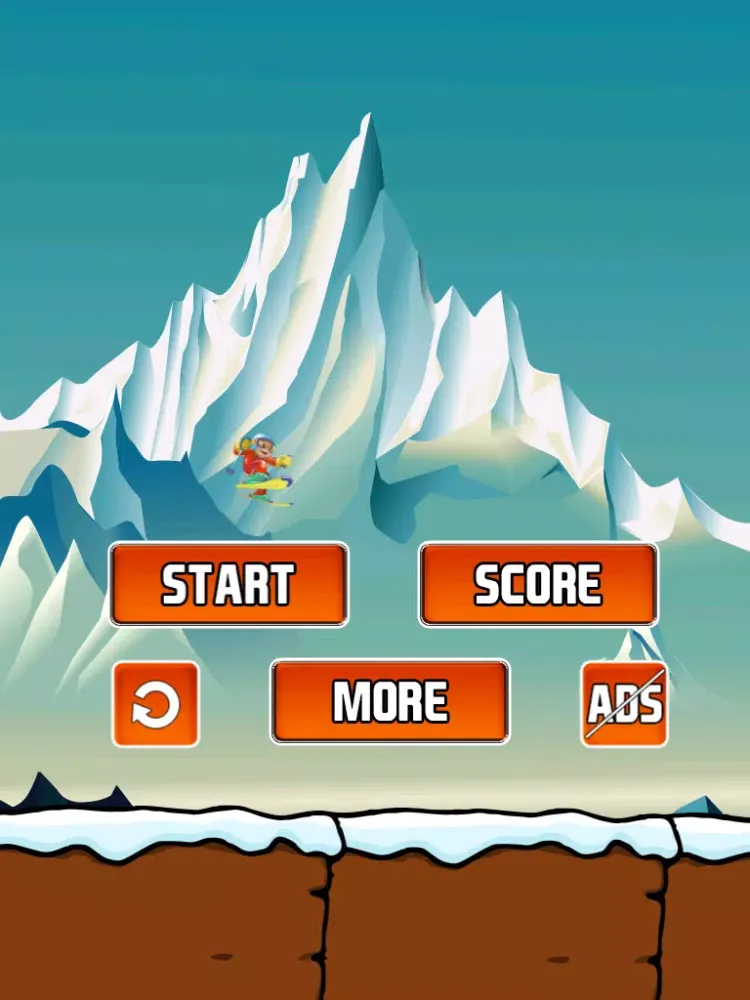 Tangkapan skrin Jetpack Ski Flying Stunt: Winter Sports Adventure iPad 