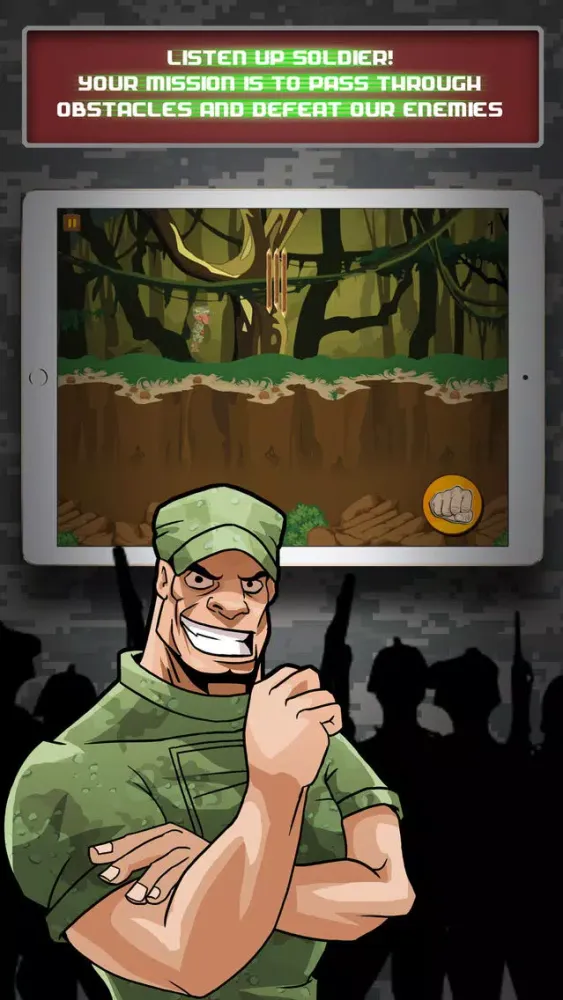 Jungle Heat Army Troopers World Run سکرین شاٹس