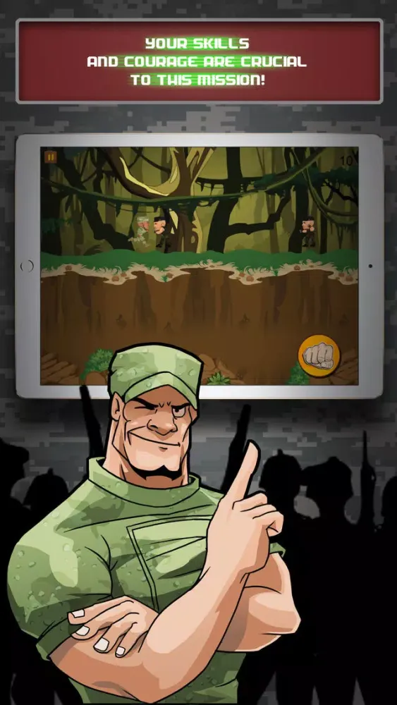 Jungle Heat Army Troopers World Run سکرین شاٹس