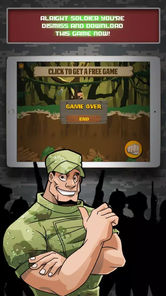 Jungle Heat Army Troopers World Run سکرین شاٹس