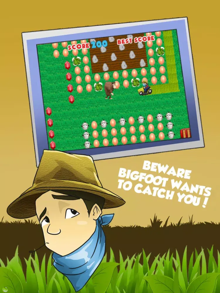 Capturas de pantalla de Lawn Mower Simulator Rush: A Day on the Family Farm iPad 