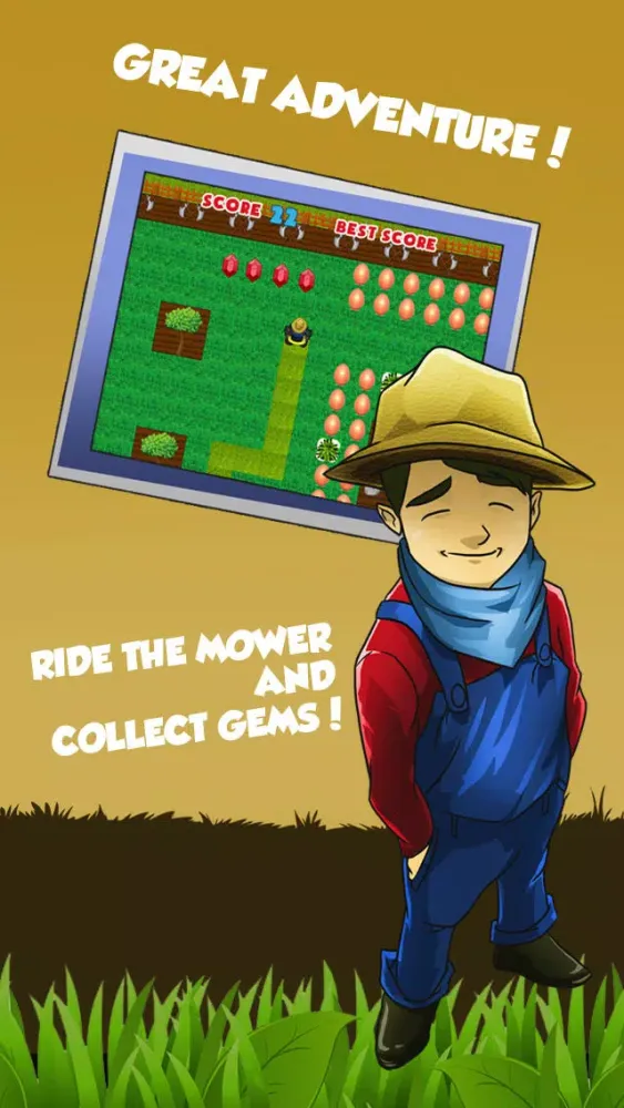 Capturas de pantalla de Lawn Mower Simulator Rush: A Day on the Family Farm