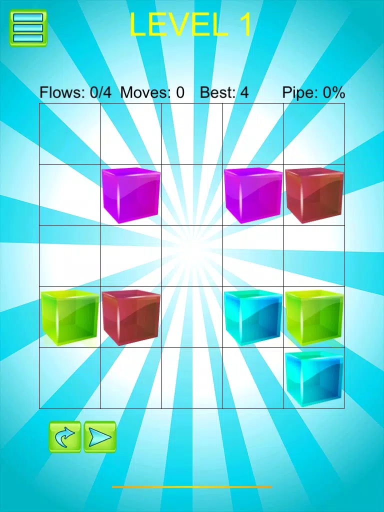 Link Neon Jelly Cube Connect iPad  スクリーンショット