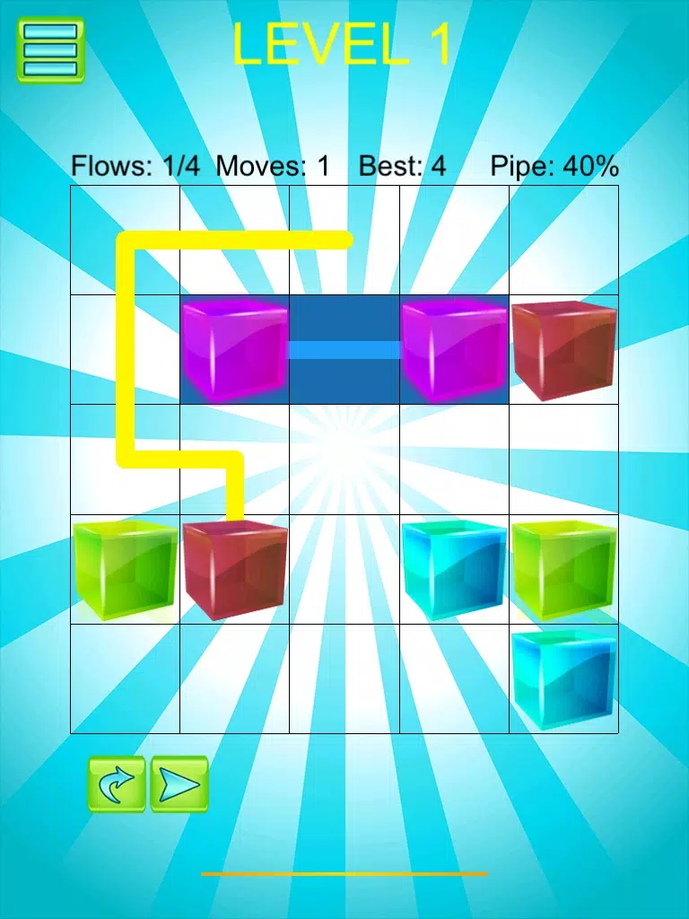 Link Neon Jelly Cube Connect iPad  スクリーンショット