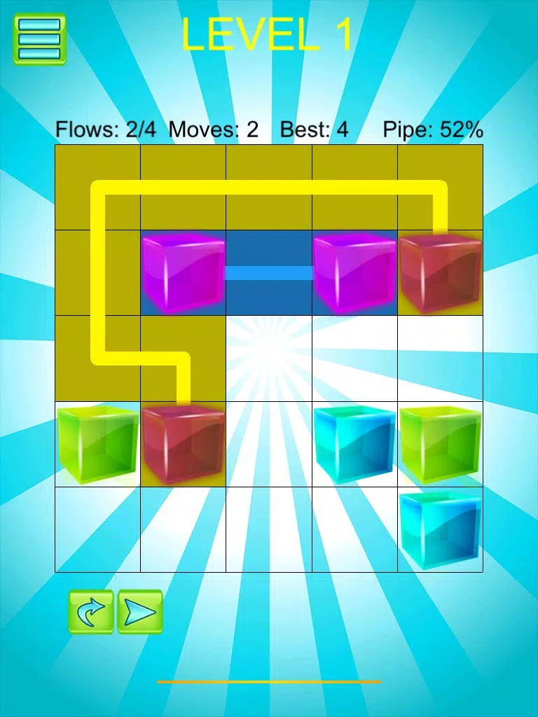 Link Neon Jelly Cube Connect iPad  スクリーンショット
