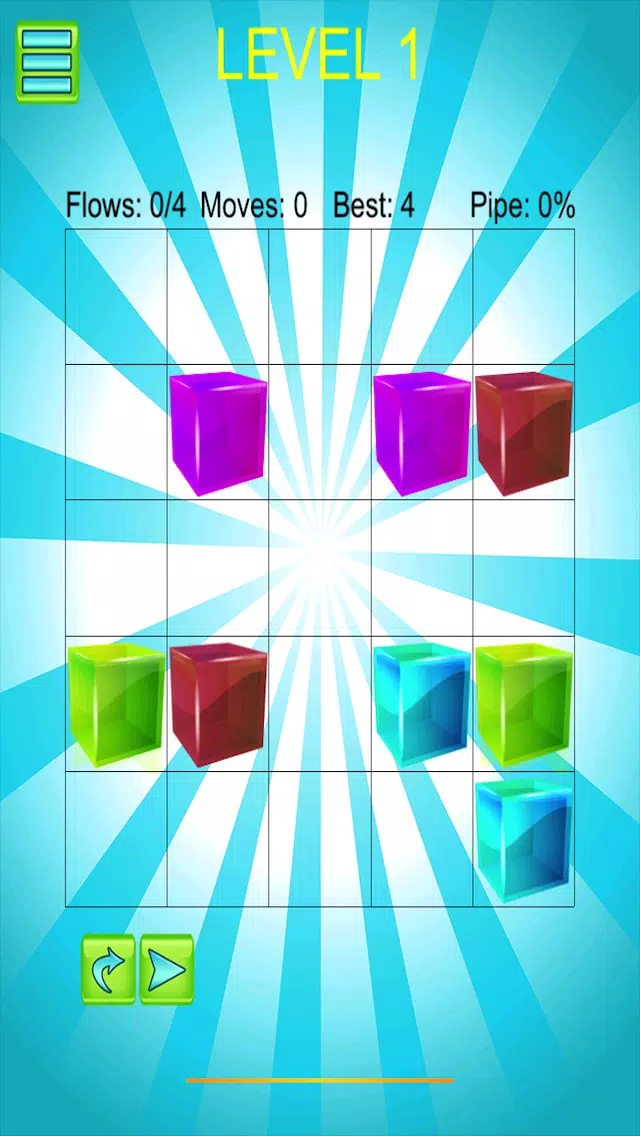 Link Neon Jelly Cube Connect スクリーンショット