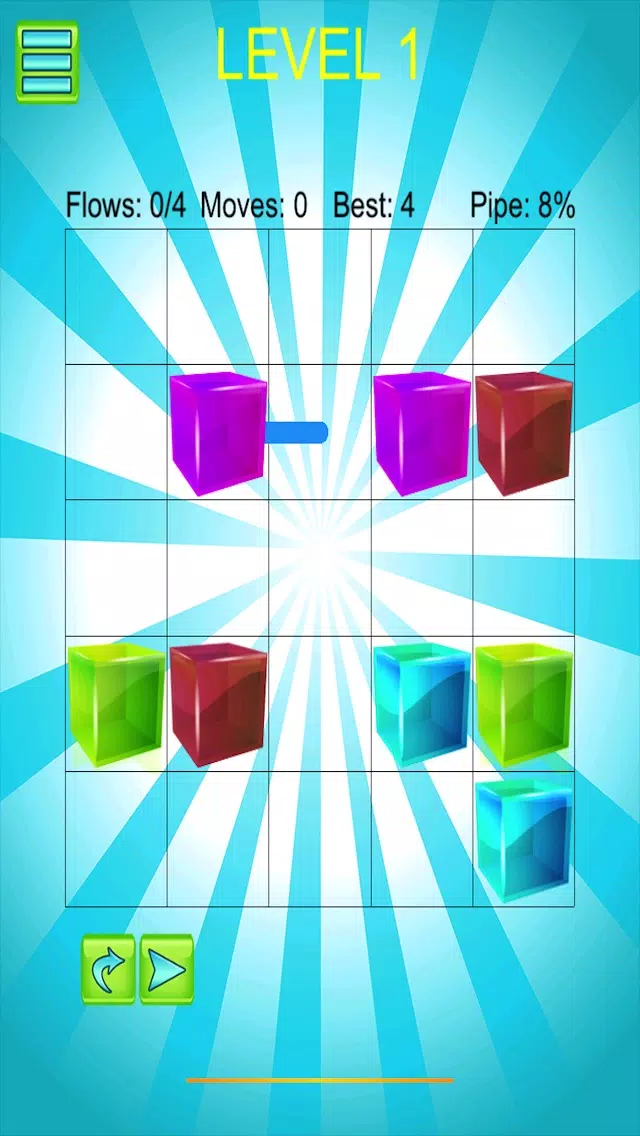 Link Neon Jelly Cube Connect スクリーンショット