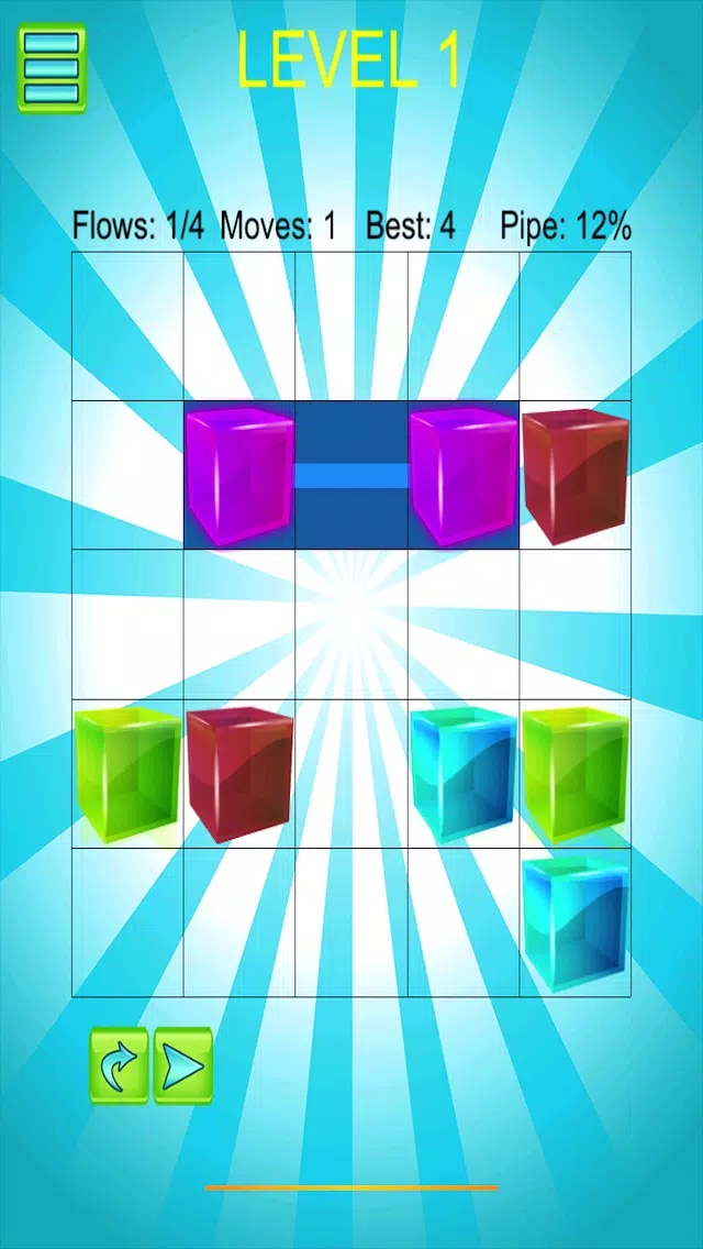 Link Neon Jelly Cube Connect スクリーンショット