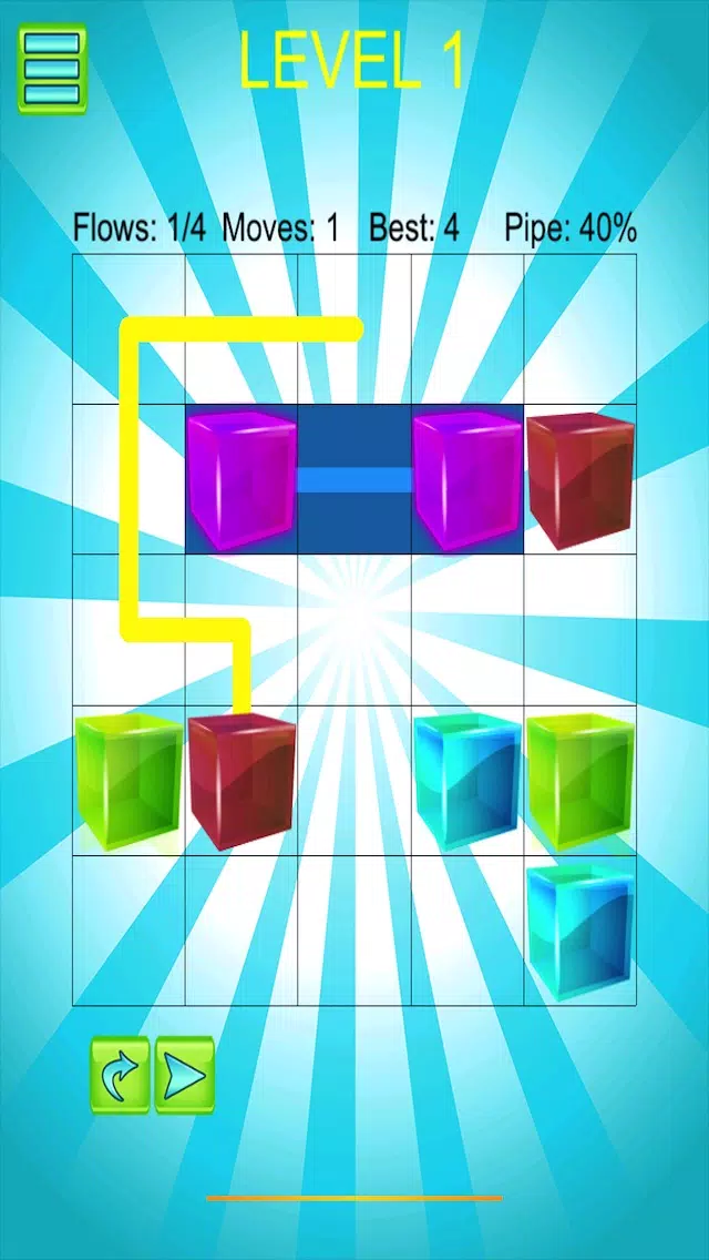Link Neon Jelly Cube Connect スクリーンショット