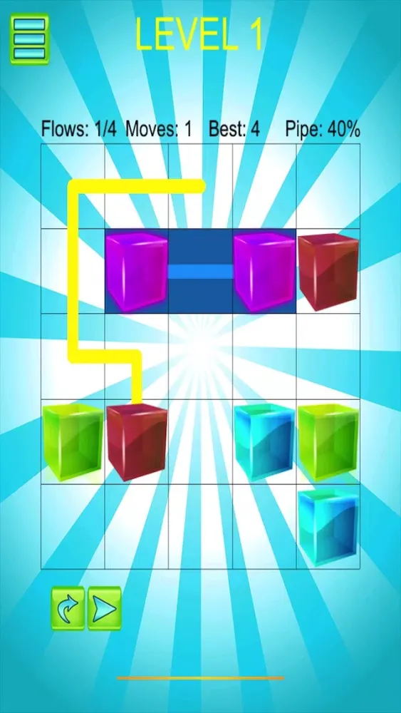 Link Neon Jelly Cube Connect स्क्रीनशॉट
