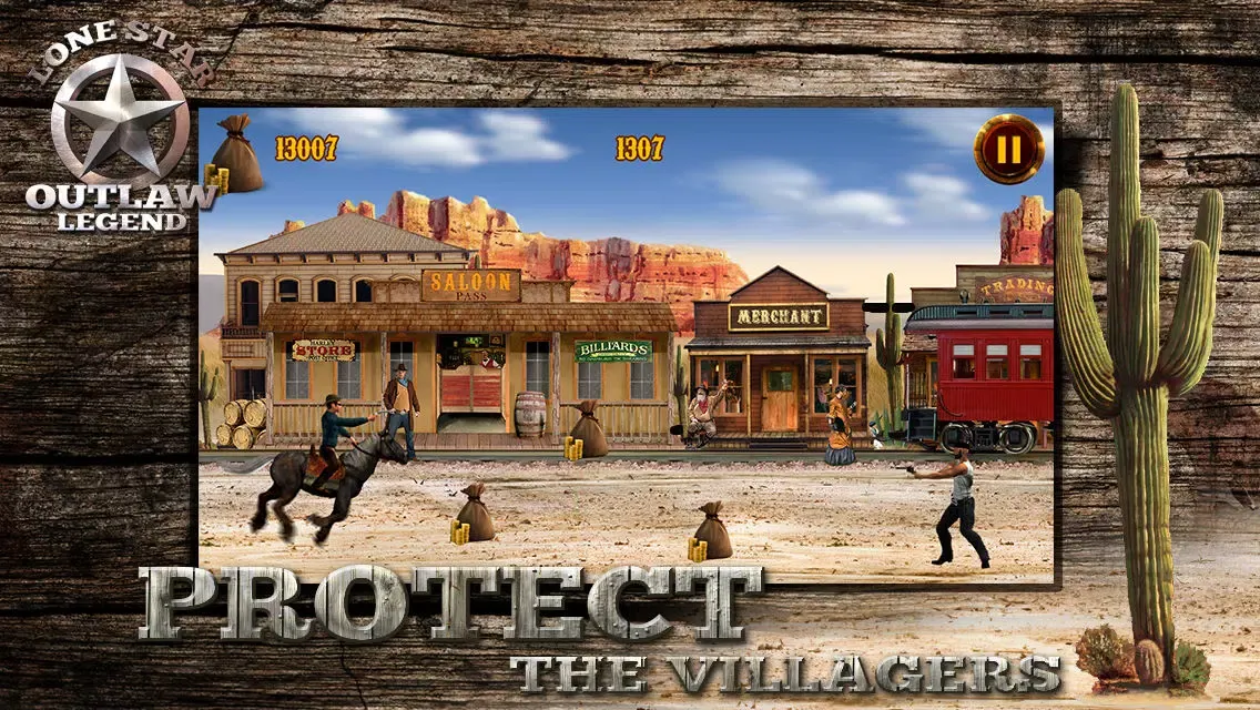 تصاویر Lone Star Outlaw Legend: Cowboy Ranger Old Wild West Shooter