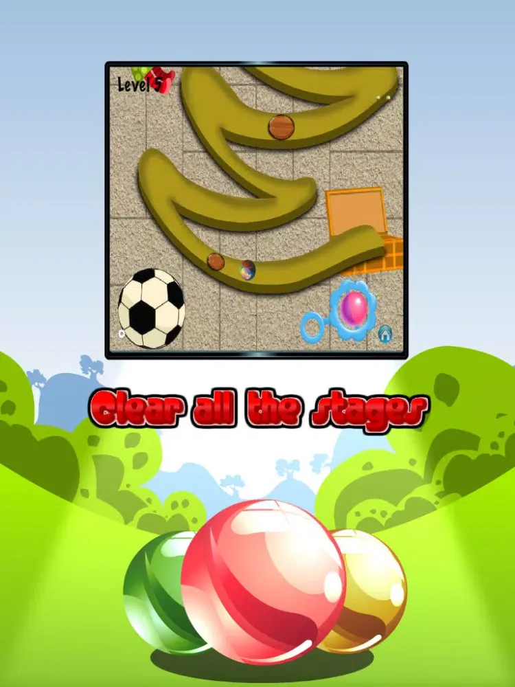 Marble Blast Tilt and Roll Mania iPad  স্ক্রিনশট