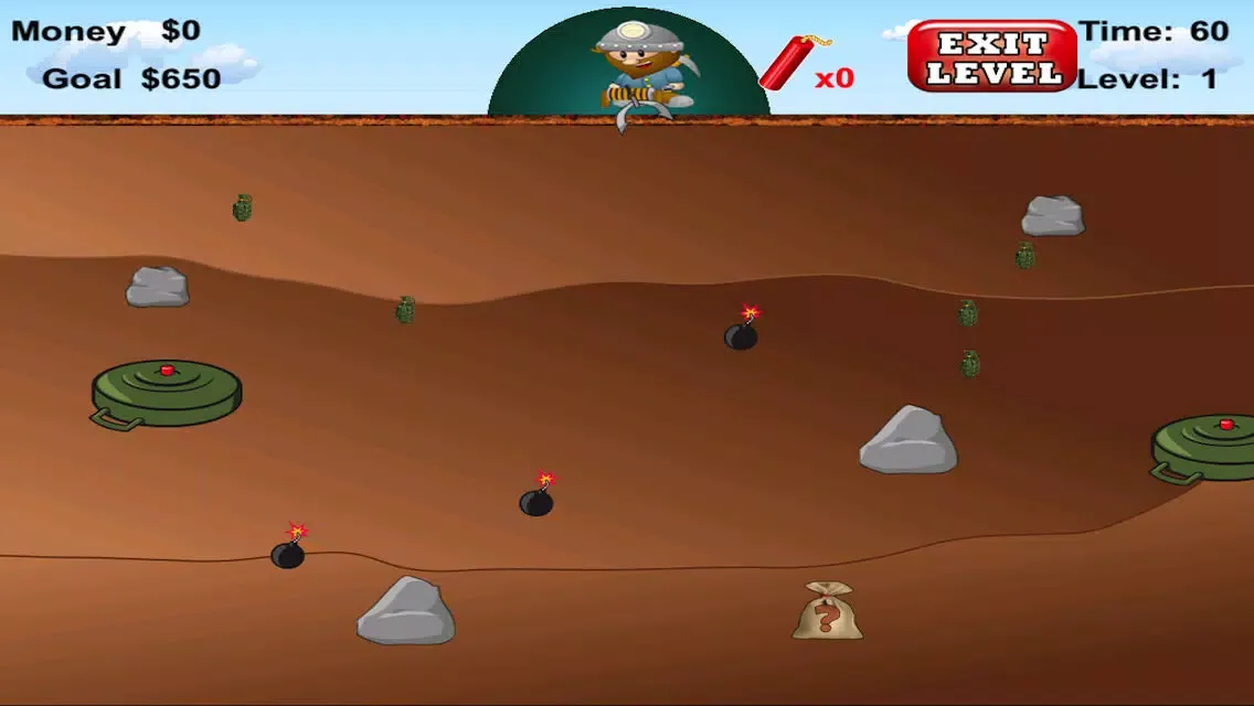 Zrzuty ekranu Mini Mine Survival Rush