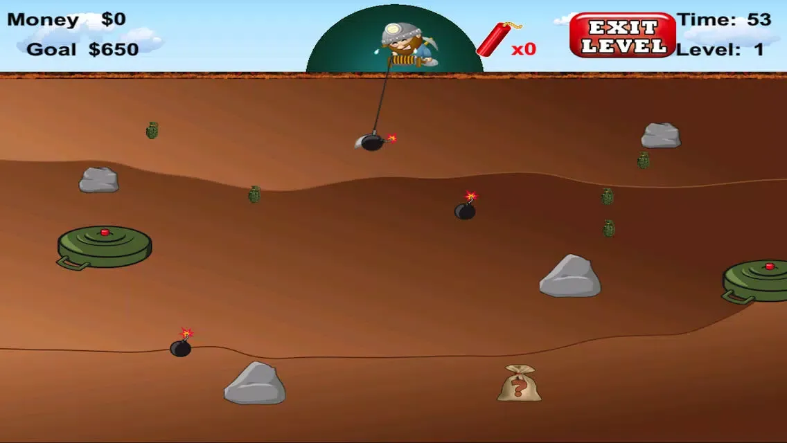 Zrzuty ekranu Mini Mine Survival Rush