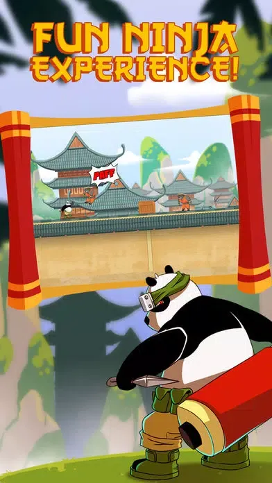 Tangkapan layar Ninja Panda Master Fighter Pro