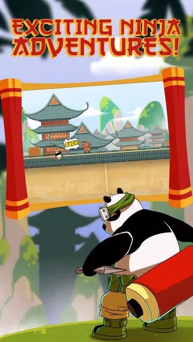 Tangkapan layar Ninja Panda Master Fighter Pro