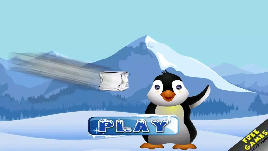 Tangkapan skrin Penguin Flying Ice Air Attack