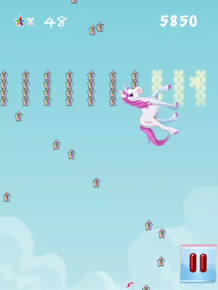 Pretty Little Unicorn Rush: Rainbow Pony Games for Girls iPad  스크린샷