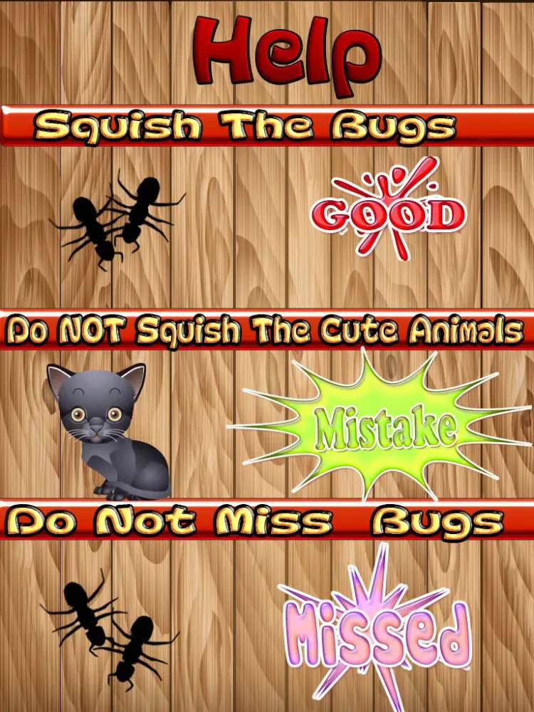 Tangkapan skrin Smash the Bugs and Ants! iPad 