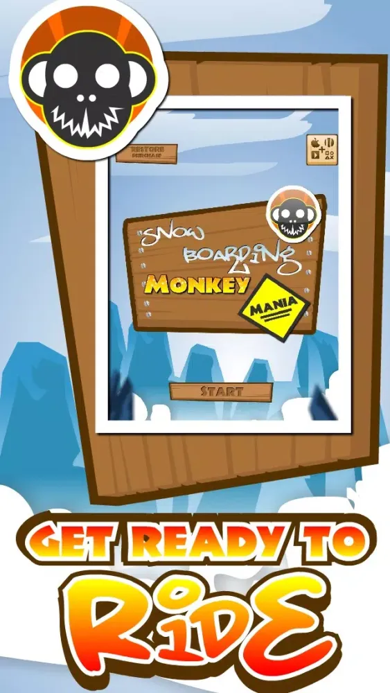 Snowboarding Monkey Mania Screenshots