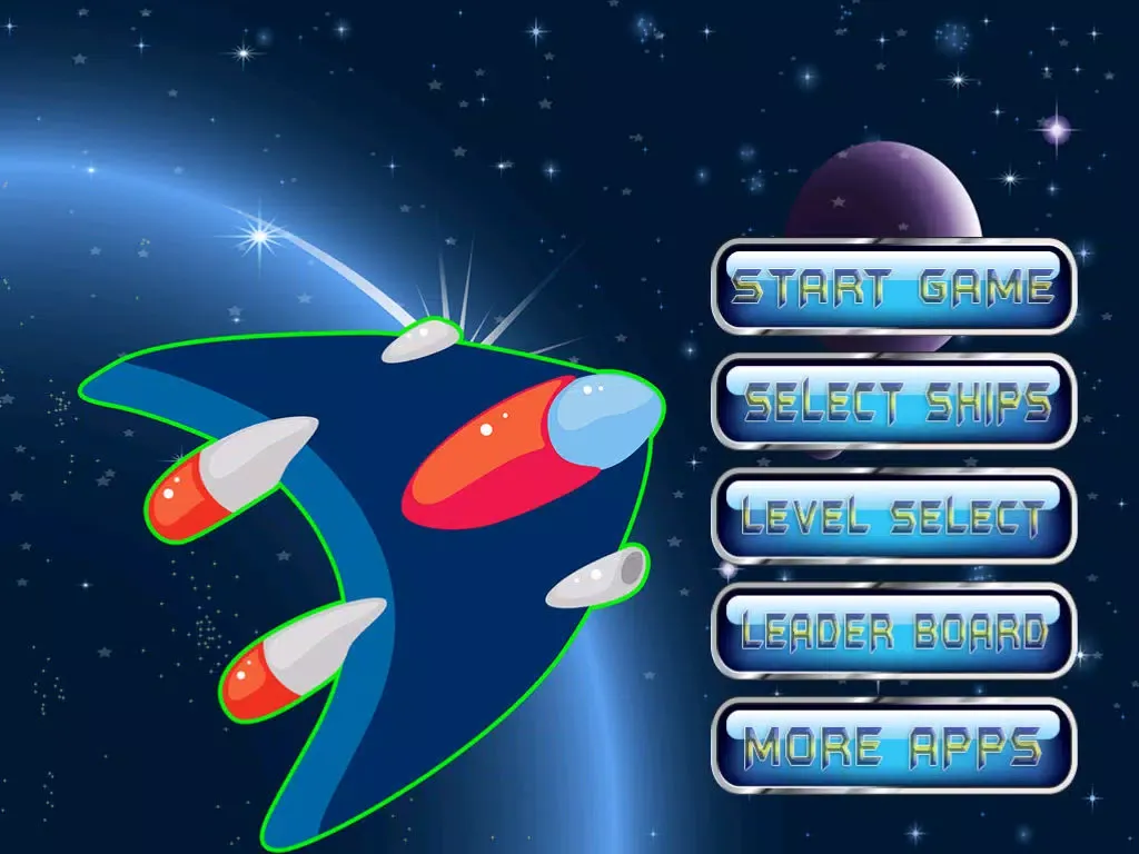 Zrzuty ekranu Space Galaxy Rider War iPad 