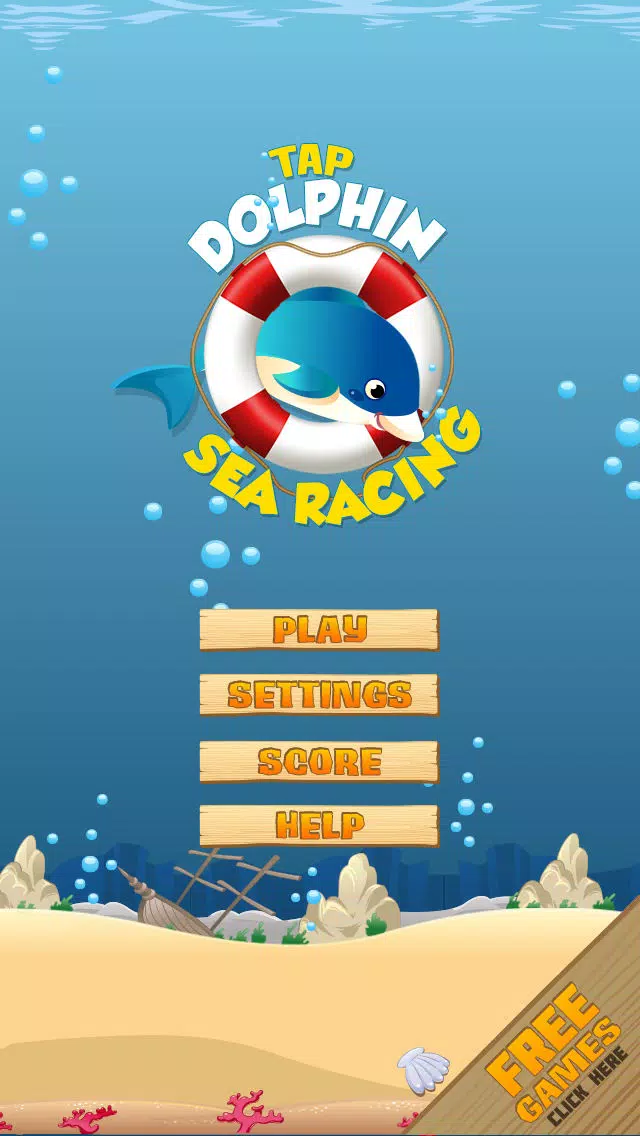 Tap Dolphin Sea Racing Dash Screenshots