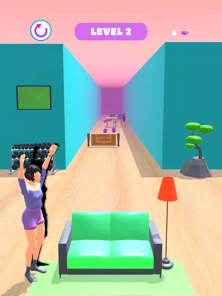 Capturas de pantalla de Fitness Runner -Time Obstacles iPad 