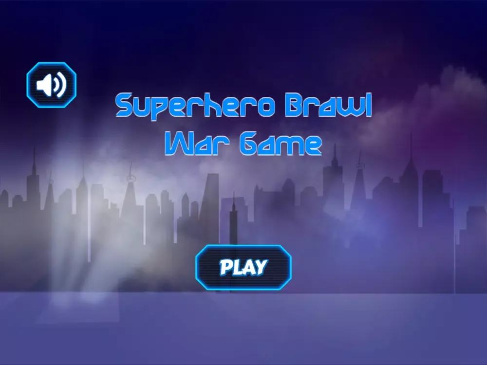 Super-Hero Brawl WAR GAME iPad  Screenshots