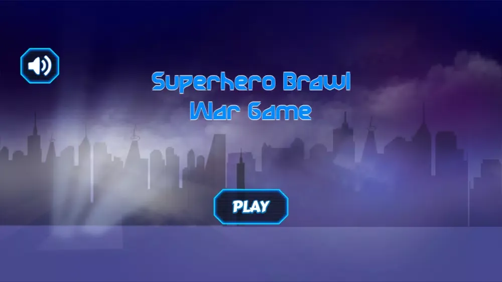 Super-Hero Brawl WAR GAME Screenshots