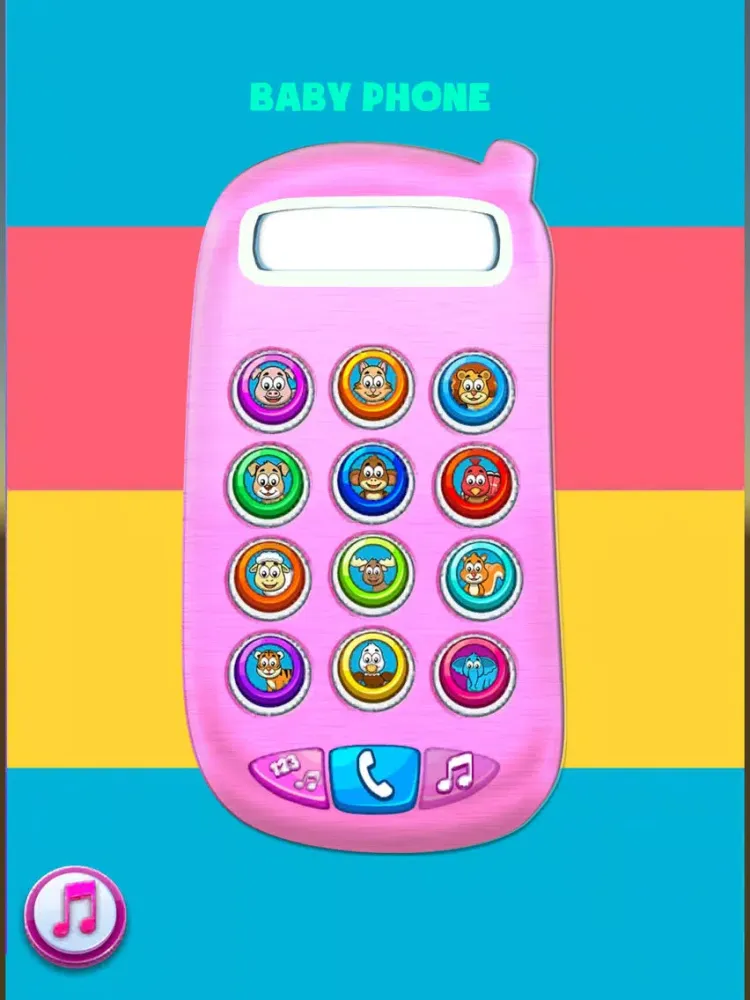 Tangkapan skrin Phone for kids : Baby Phone iPad 