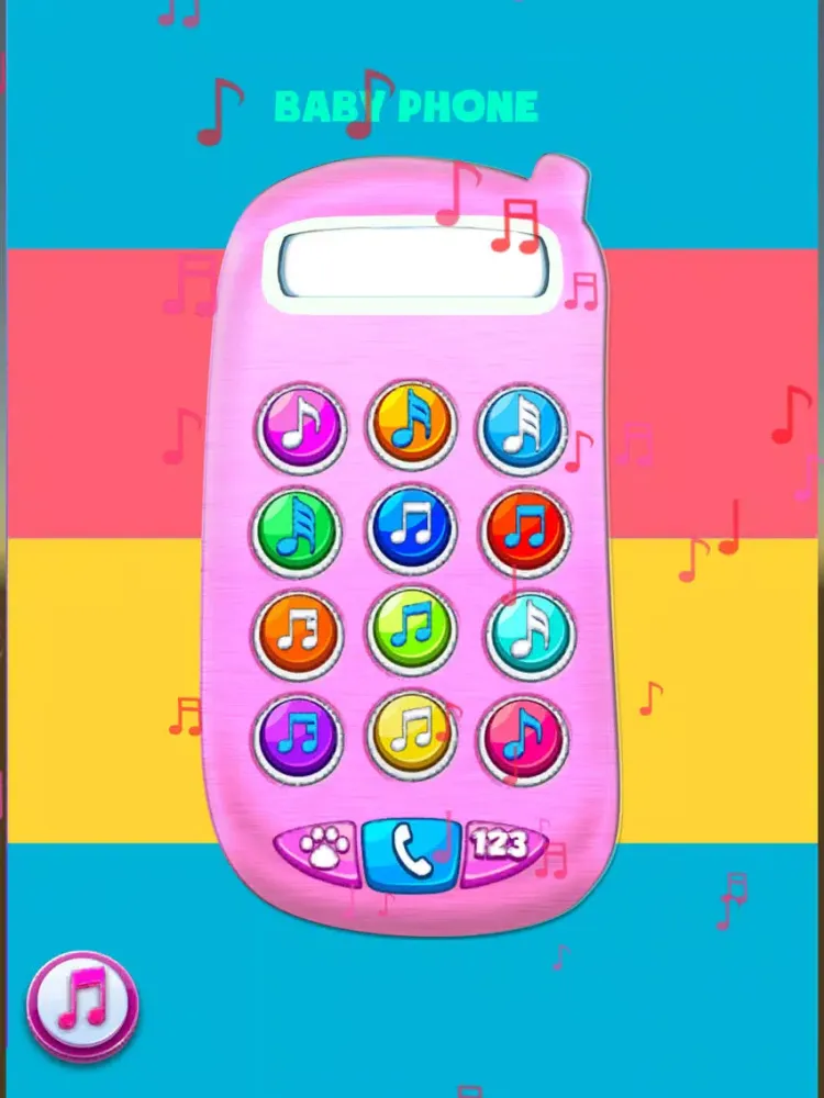 Tangkapan skrin Phone for kids : Baby Phone iPad 