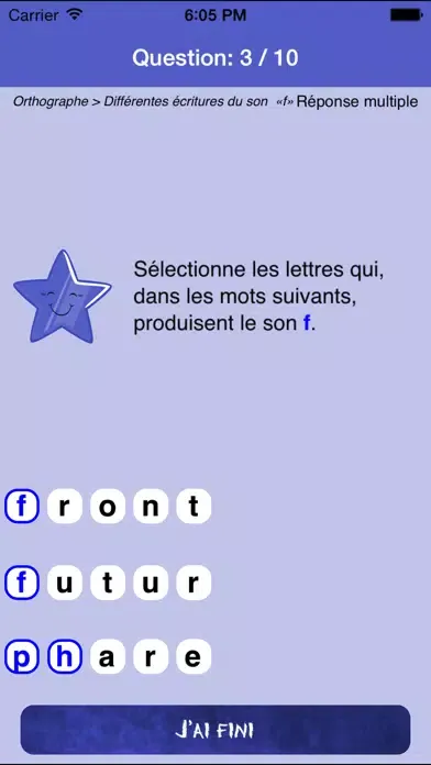 uneStar Francais CP سکرین شاٹس