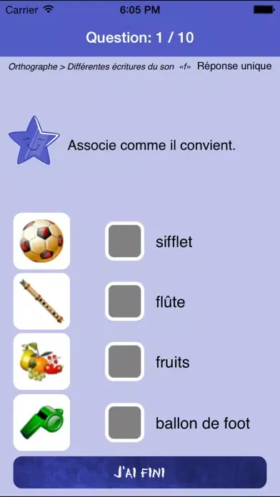 uneStar Francais CP سکرین شاٹس
