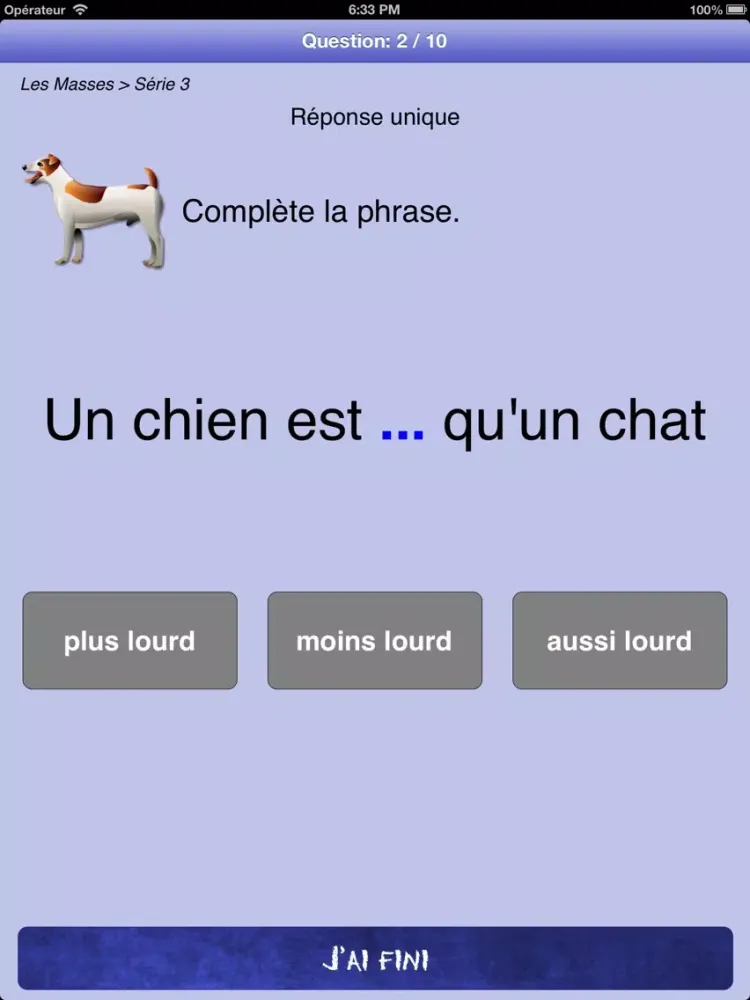 Ảnh chụp màn hình của uneStar Math CP Gratuit iPad 