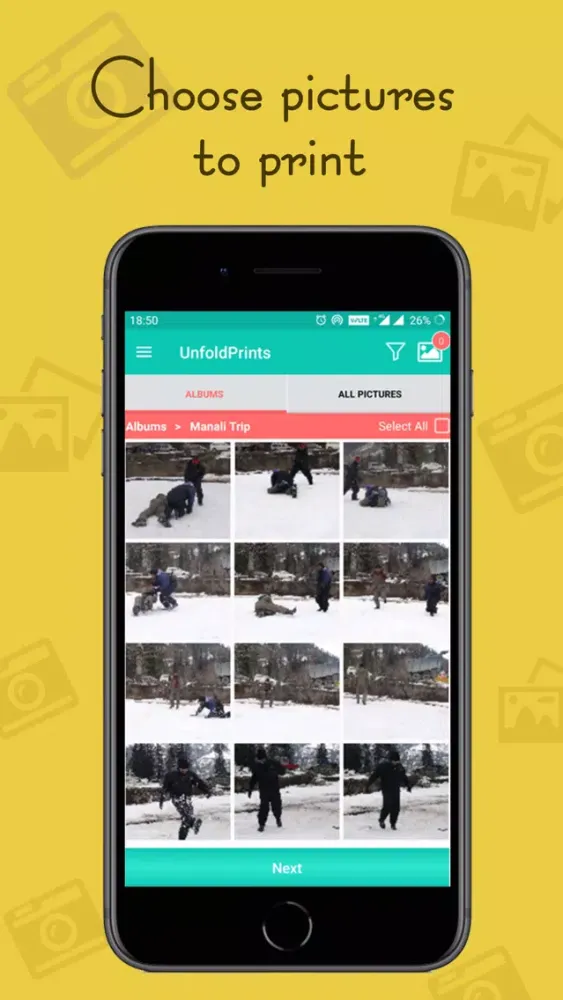 UnfoldPrints - Photos Printer स्क्रीनशॉट