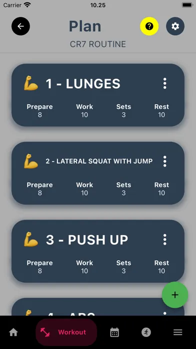 Capturas de pantalla de Custom Workout with Journal