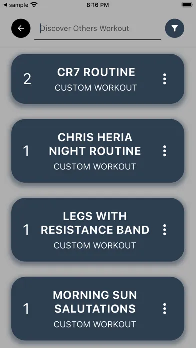 Capturas de pantalla de Custom Workout with Journal