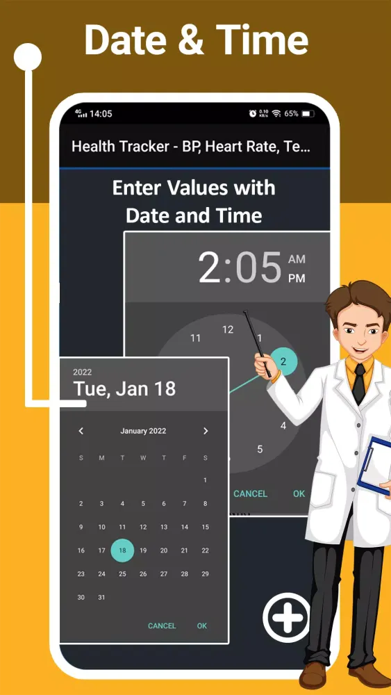 Screenshot di Blood Pressure Monitor (BP)