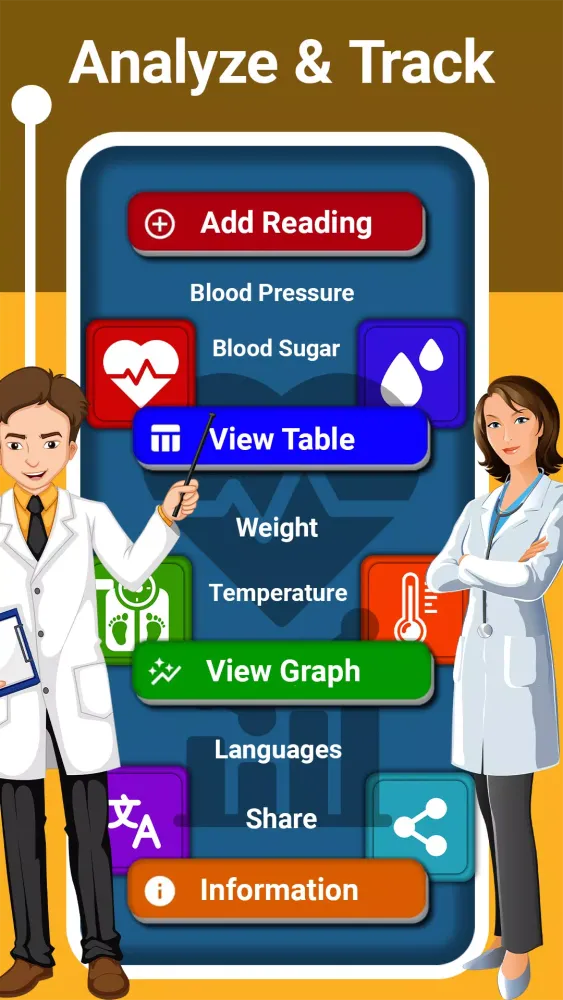 Screenshot di Blood Pressure Monitor (BP)