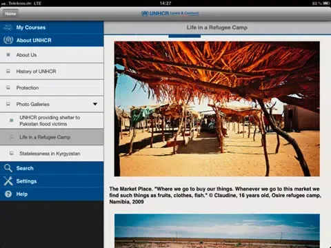 Screenshot di Learn & Connect iPad 