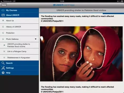 Screenshot di Learn & Connect iPad 