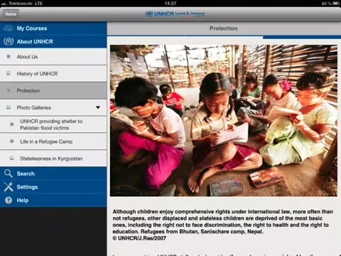 Screenshot di Learn & Connect iPad 