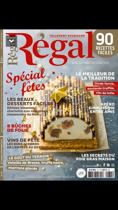 ภาพหน้าจอของ Régal Magazine