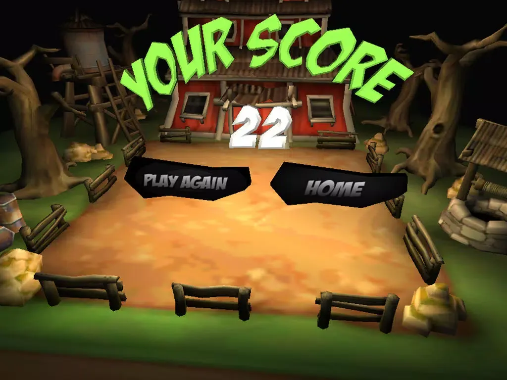 Captures d'écran de Cow vs Zombies Free iPad 