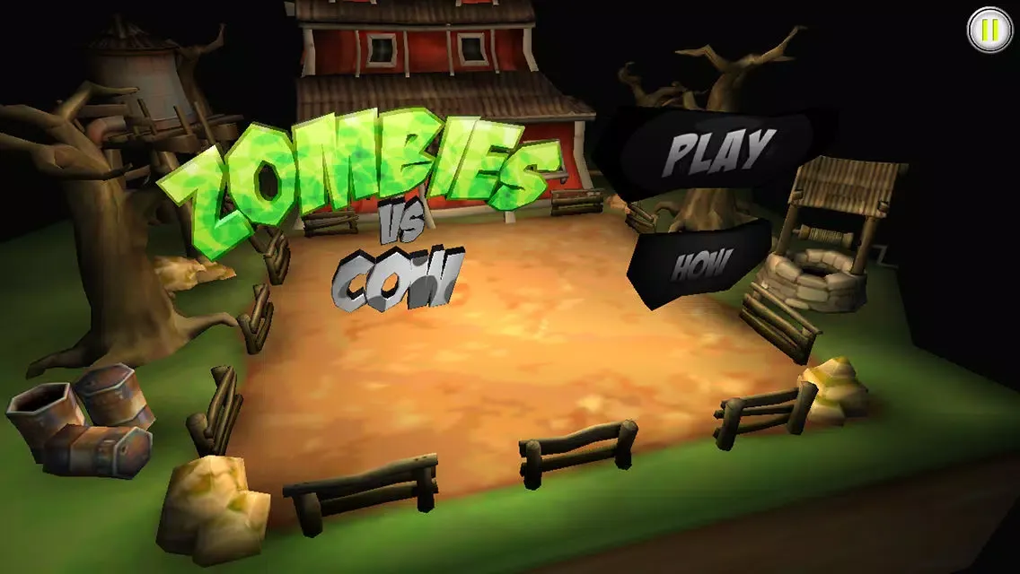 Captures d'écran de Cow vs Zombies Free