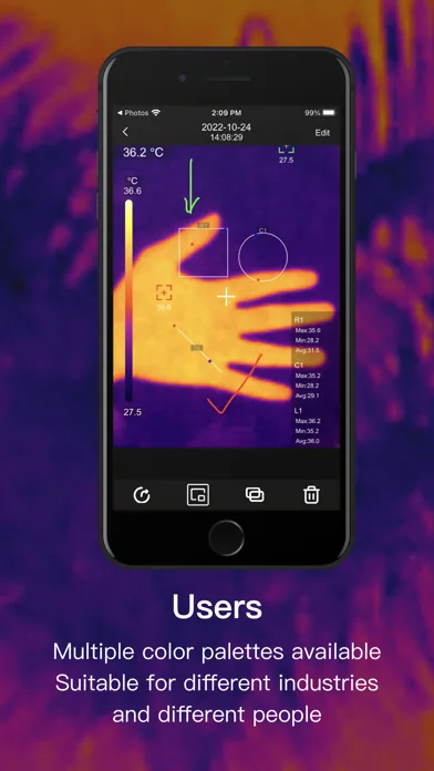 Скриншоты Thermal Mobile