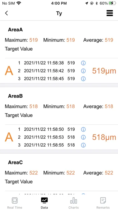 Smart Report-Thickness Tester স্ক্রিনশট