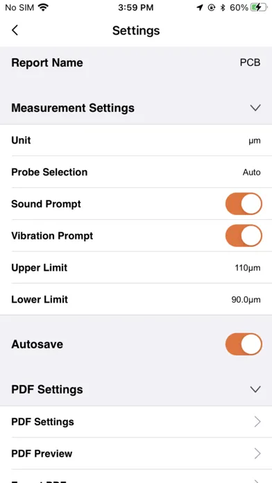 Smart Report-Thickness Tester স্ক্রিনশট