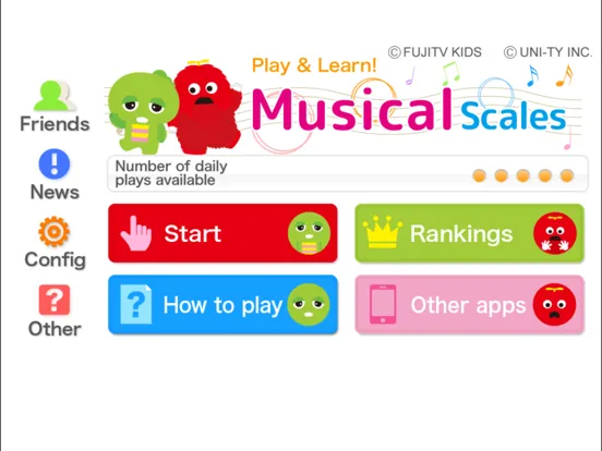 Musical Scales [U-F] iPad  스크린샷