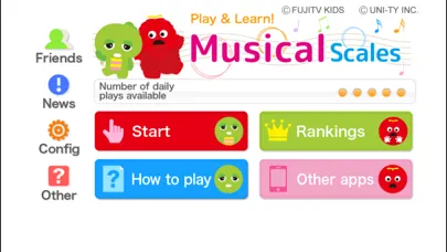 Musical Scales [U-F] 스크린샷